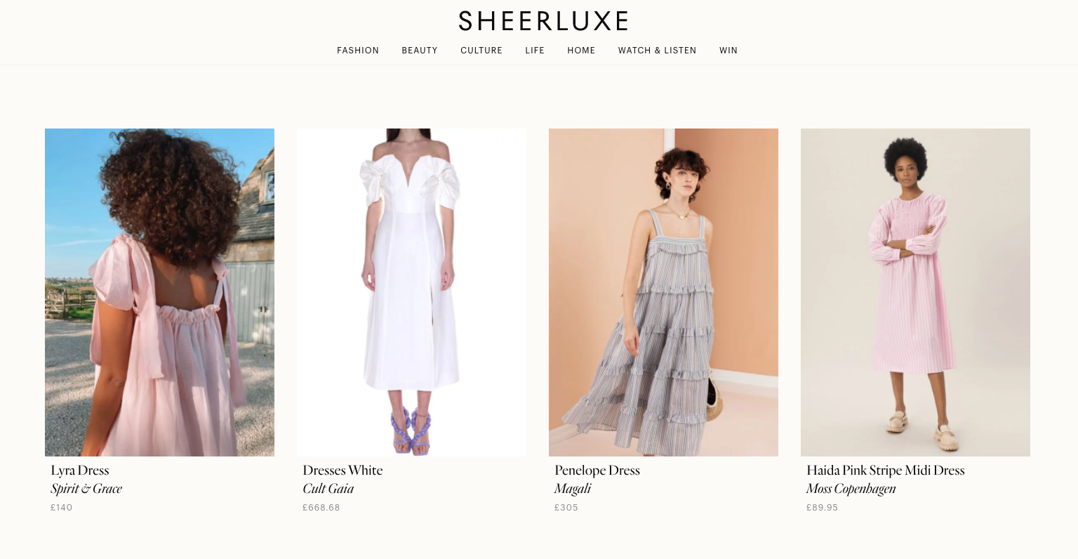 Fashion, SheerLuxe