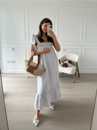 Grey Lyra Dress